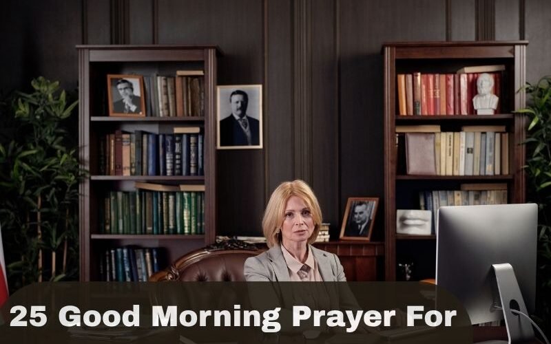 Good Morning Prayer For Your Boss