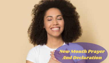 New Month Prayer And Declaration