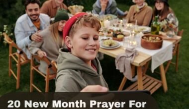 New Month Prayer For Myself And Family