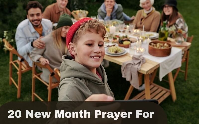 New Month Prayer For Myself And Family