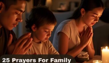 Prayers For Family With Scriptures