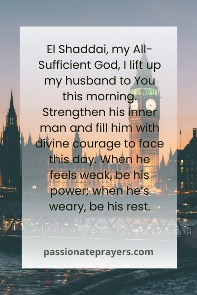 Good morning Prayer For My Husband