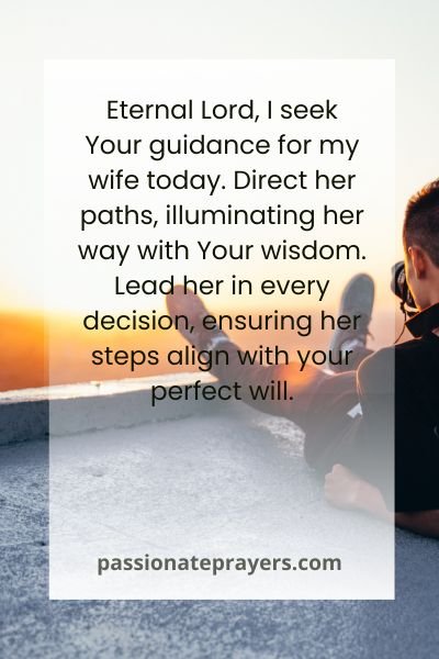 Good Morning Prayer for My Wife